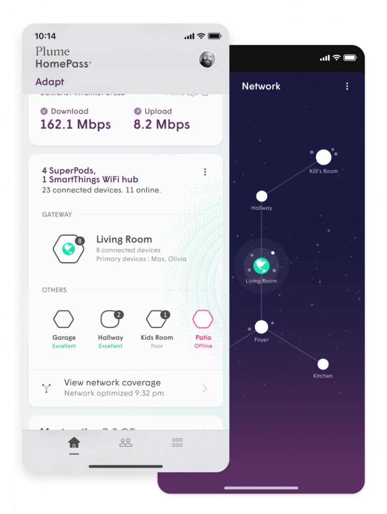 HomePass App 2.0 Adapt & Topology